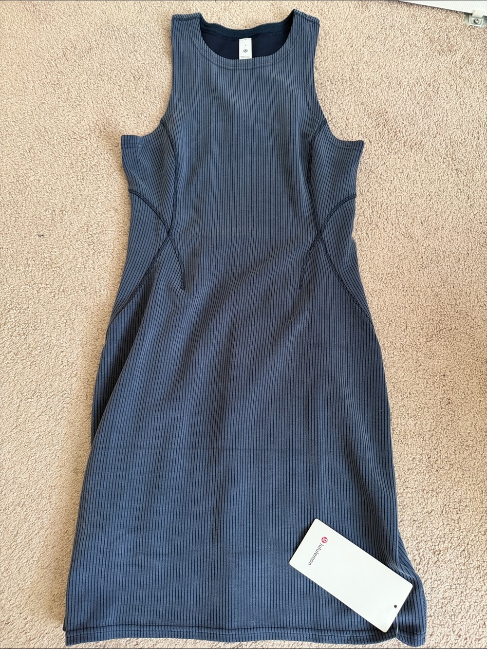 Rubber softreme slim fit tank dress NWT